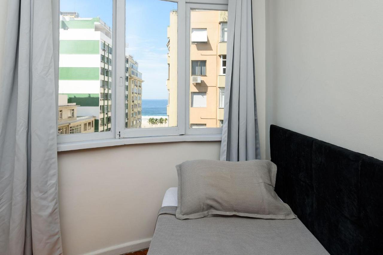 2 Quartos Em Copacabana C/ Vista-Mar | Pj 135/808 Rio de Janeiro Exteriör bild