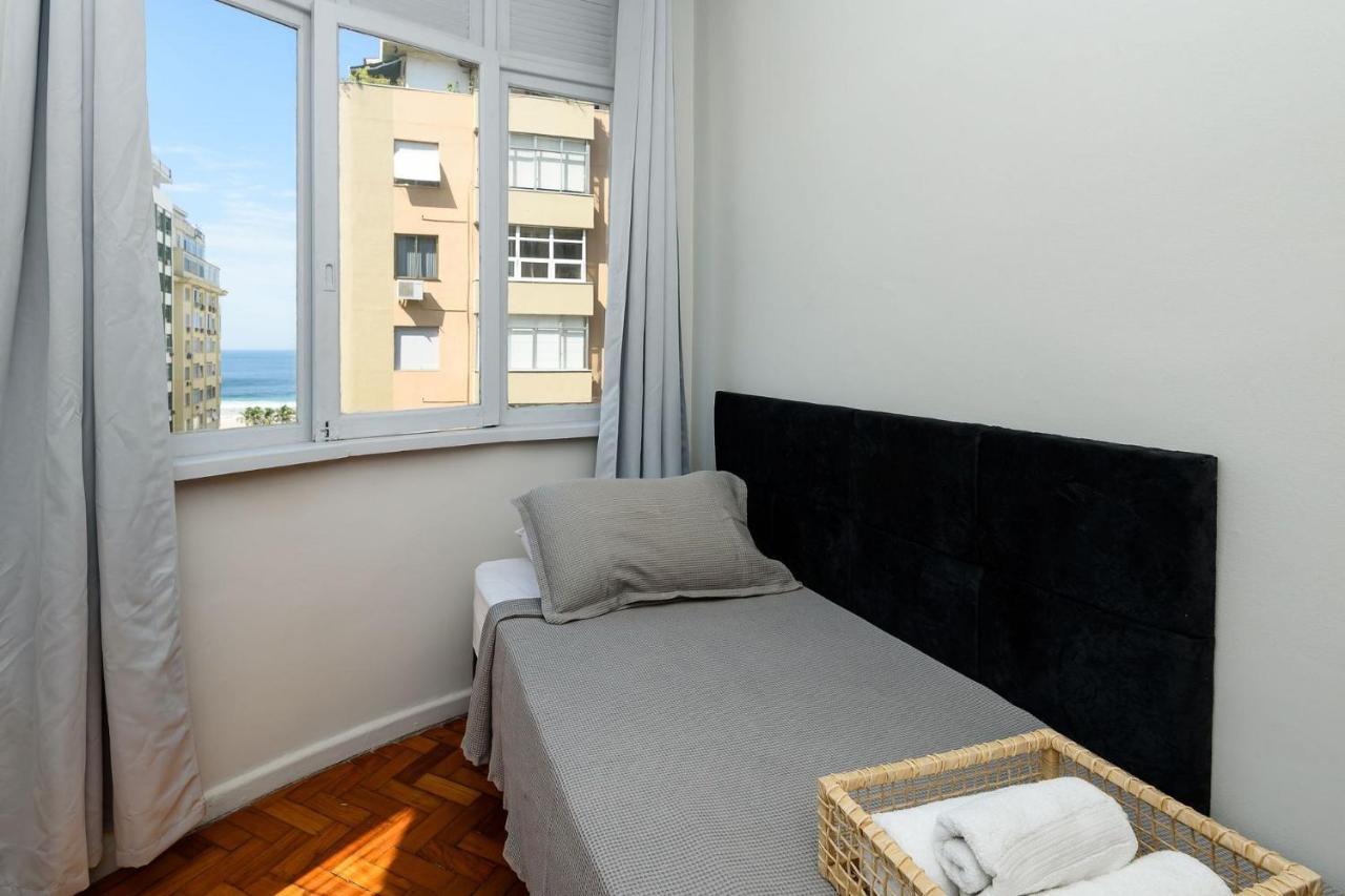 2 Quartos Em Copacabana C/ Vista-Mar | Pj 135/808 Rio de Janeiro Exteriör bild